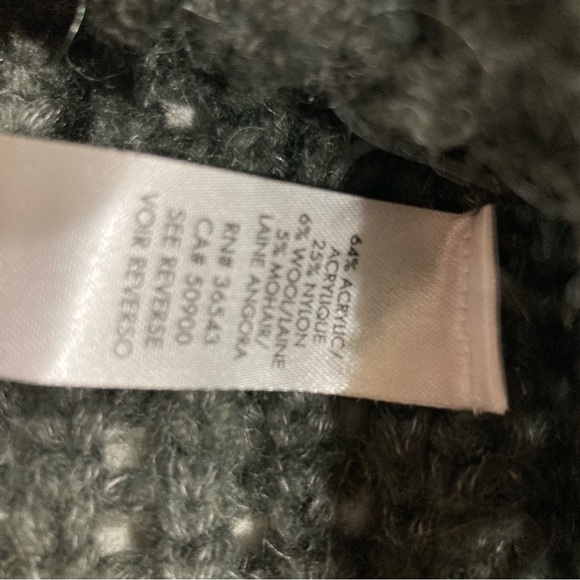 Calvin Klein Women’s Chunky Olive  Sweater Size M - Picture 7 of 8